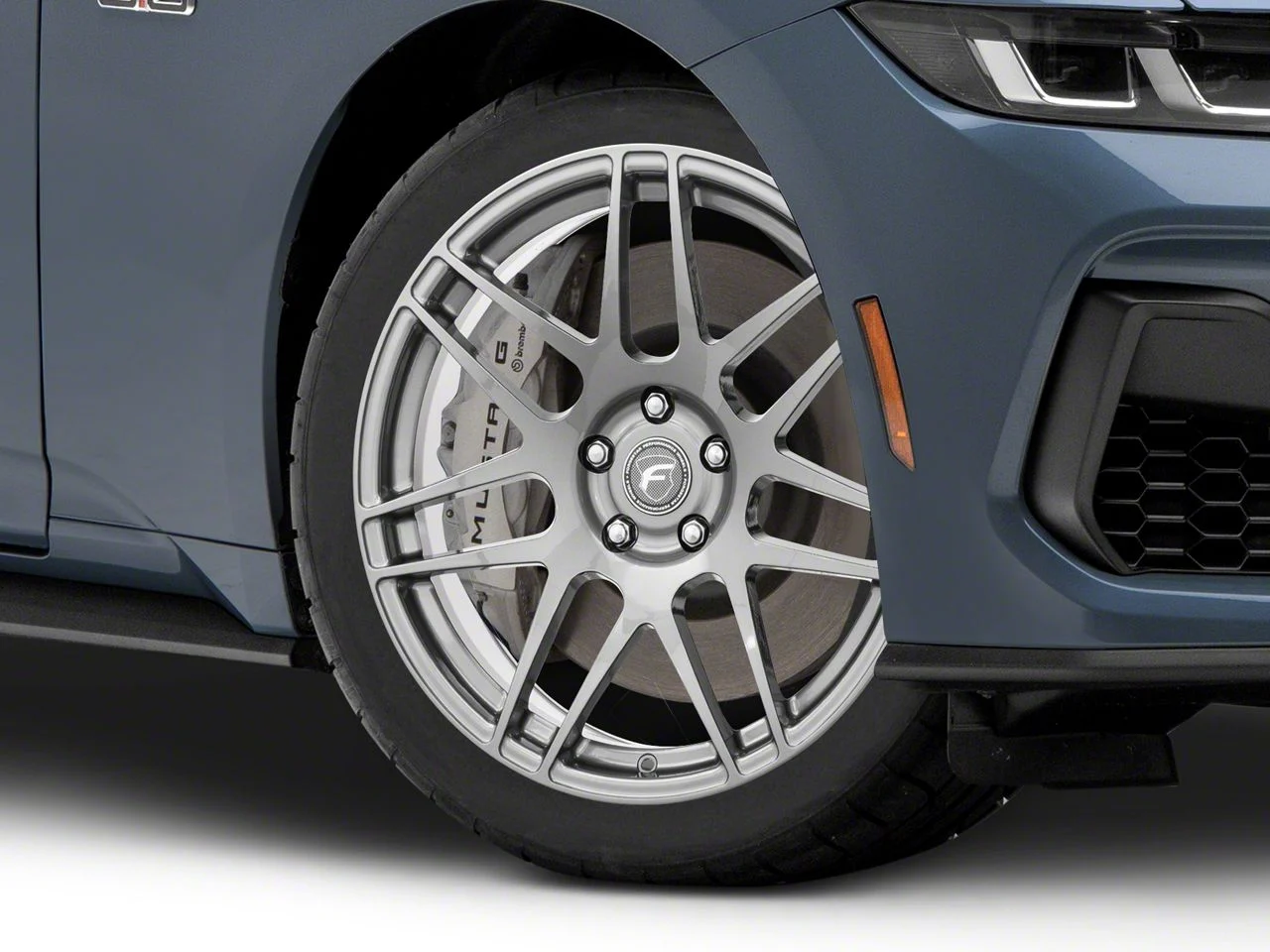 Forgestar F14 Monoblock Gunmetal Wheel; 19x9; 35mm Offset (24-26 Mustang)