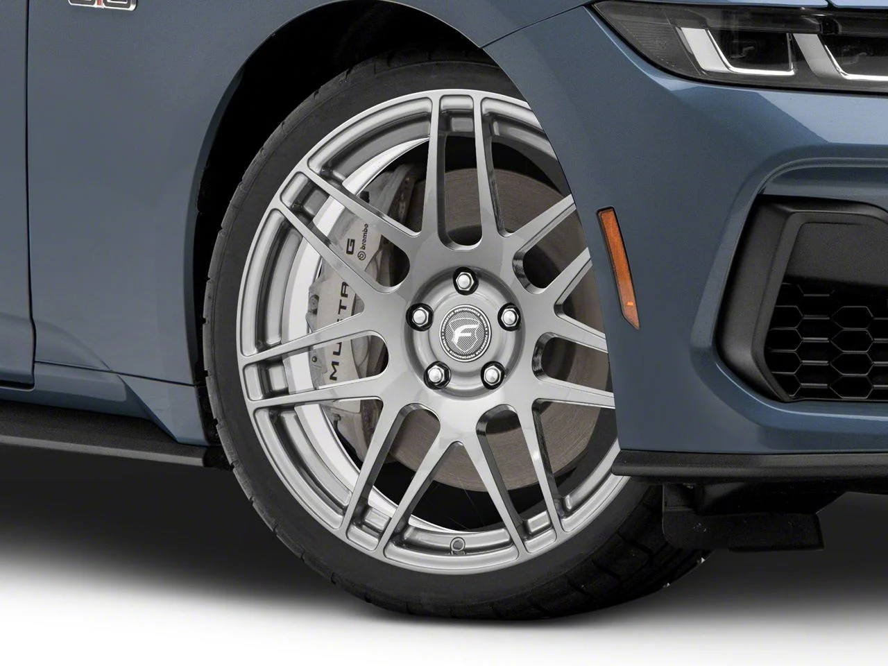 Forgestar F14 Monoblock Gunmetal Wheel; 20x9; 35mm Offset (24-26 Mustang)
