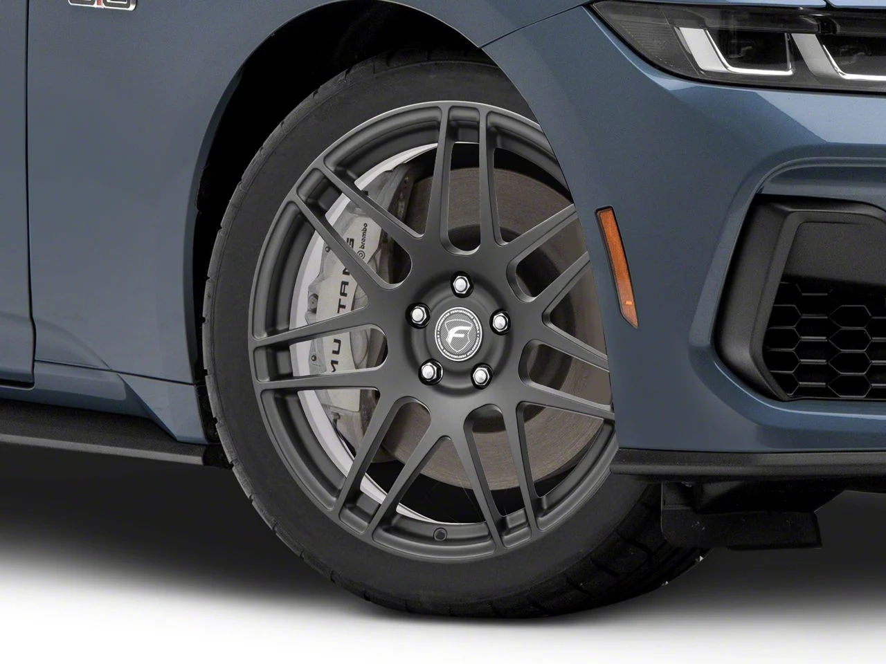 Forgestar F14 Monoblock Matte Black Wheel; 19x9.5; 29mm Offset (24-26 Mustang)