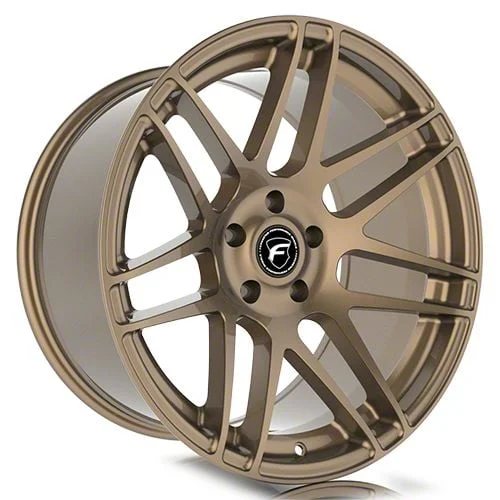 Forgestar F14 Monoblock Satin Bronze Wheel; 19x9.5; 29mm Offset (24-26 Mustang)