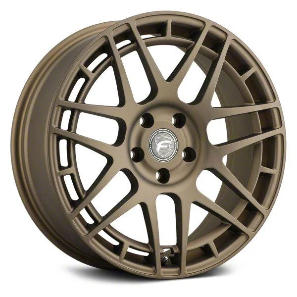 Forgestar F14C Semi Concave Satin Bronze Wheel; 18x8.5; 38mm Offset (24-26 Mustang EcoBoost w/o Performance Pack)