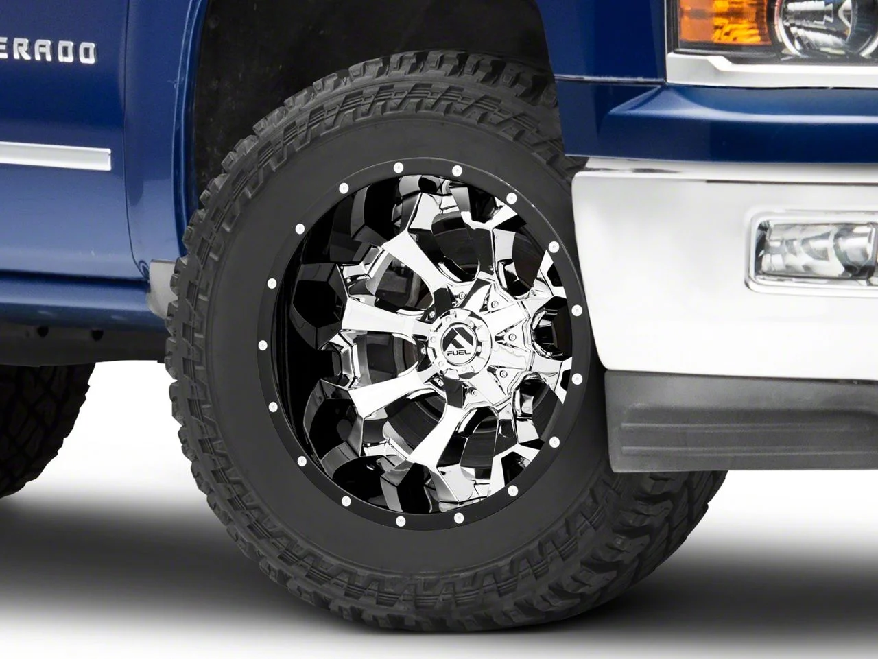 Fuel Wheels Assault Chrome 6-Lug Wheel; 20x12; -43mm Offset (07-14 Tahoe)