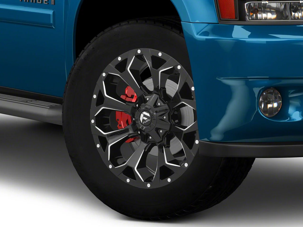 Fuel Wheels Assault Gloss Black 6-Lug Wheel; 20x9; 1mm Offset (07-14 Tahoe)