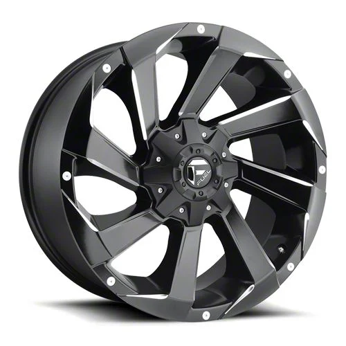 Fuel Wheels Razor Matte Black Milled 6-Lug Wheel; 18x9; 20mm Offset (07-14 Tahoe)