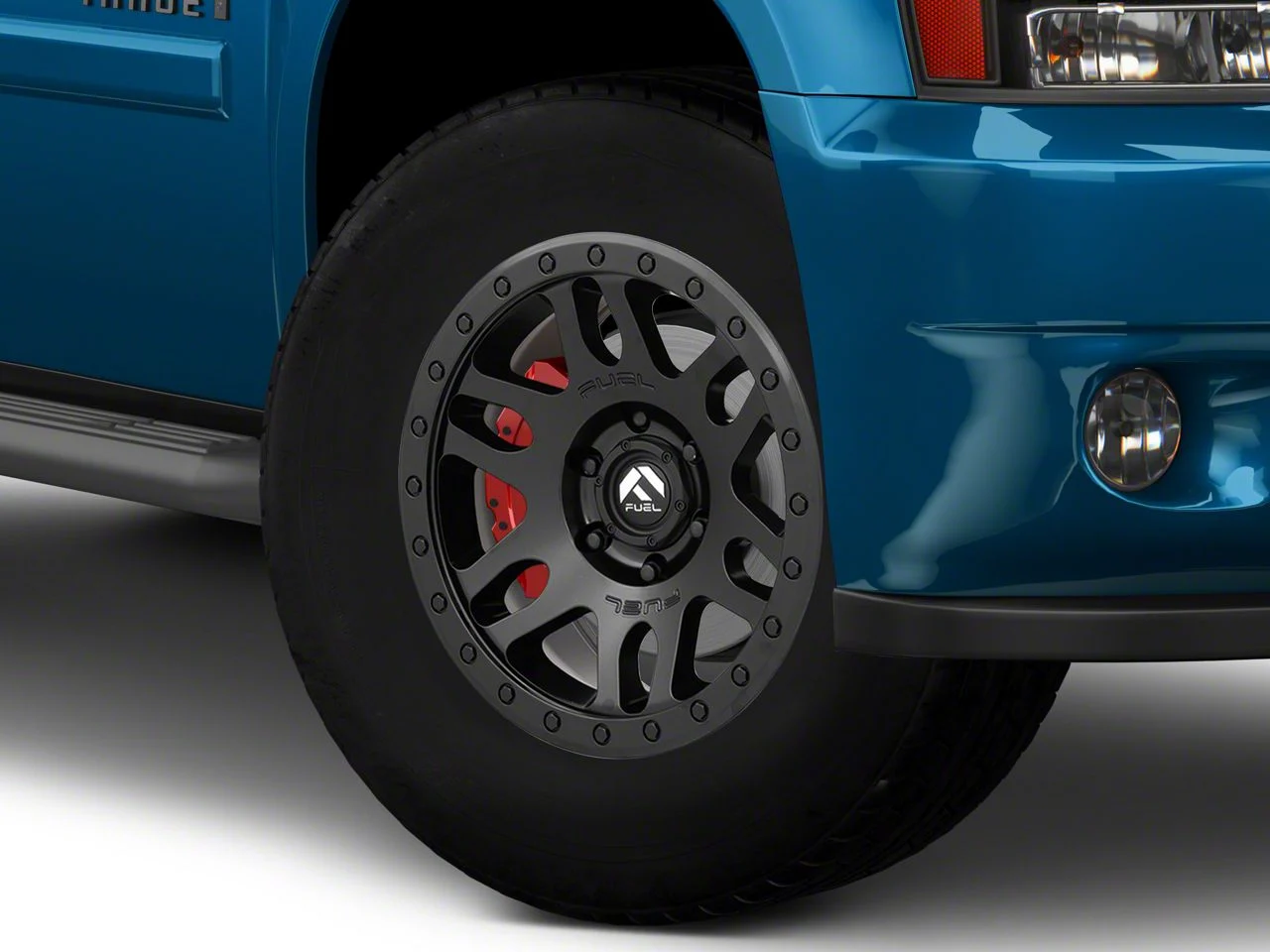 Fuel Wheels Recoil Matte Black 6-Lug Wheel; 18x9; 1mm Offset (07-14 Tahoe)