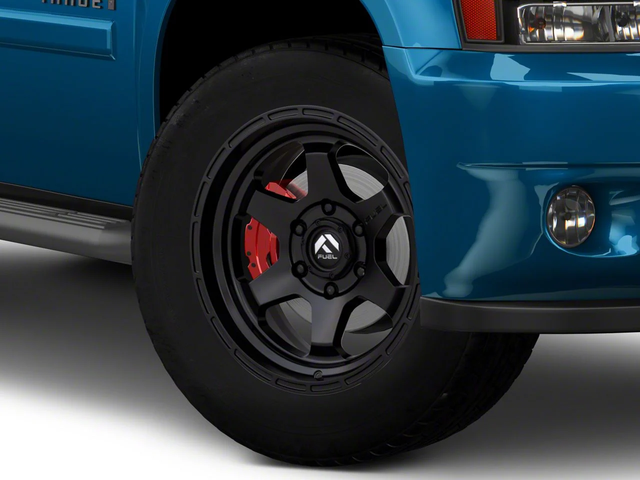 Fuel Wheels Shok Matte Black 6-Lug Wheel; 20x9; 1mm Offset (07-14 Tahoe)