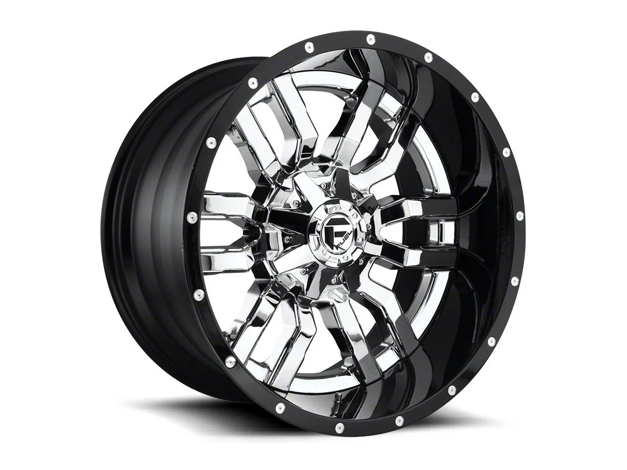 Fuel Wheels Sledge Chrome 6-Lug Wheel; 20x10; -18mm Offset (07-14 Tahoe)