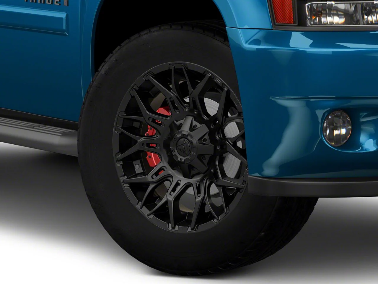 Fuel Wheels Twitch Gloss Black 6-Lug Wheel; 20x10; -18mm Offset (07-14 Tahoe)
