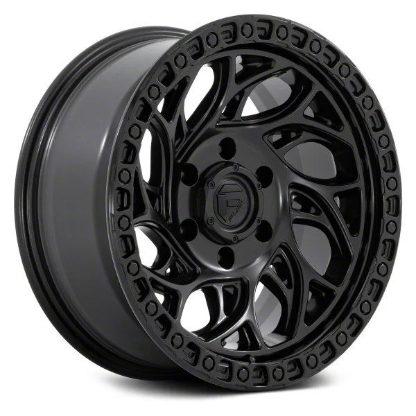 Fuel Wheels Runner OR Blackout 6-Lug Wheel; 18x9; -12mm Offset (07-14 Yukon)