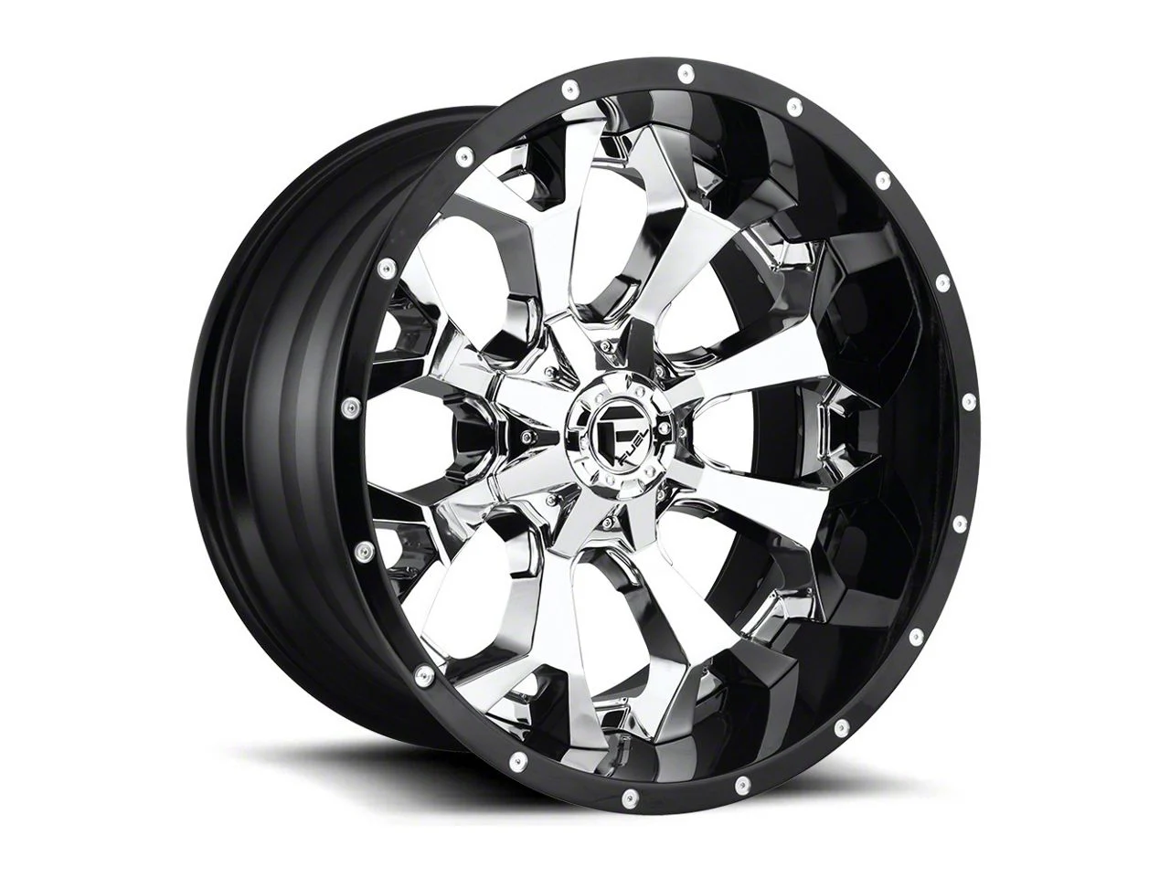 Fuel Wheels Assault Chrome 6-Lug Wheel; 20x10; -18mm Offset (15-20 Tahoe)