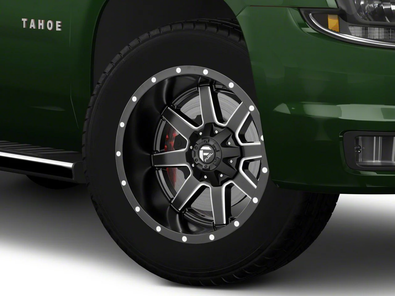 Fuel Wheels Maverick Matte Black Milled 6-Lug Wheel; 20x12; -44mm Offset (15-20 Tahoe)