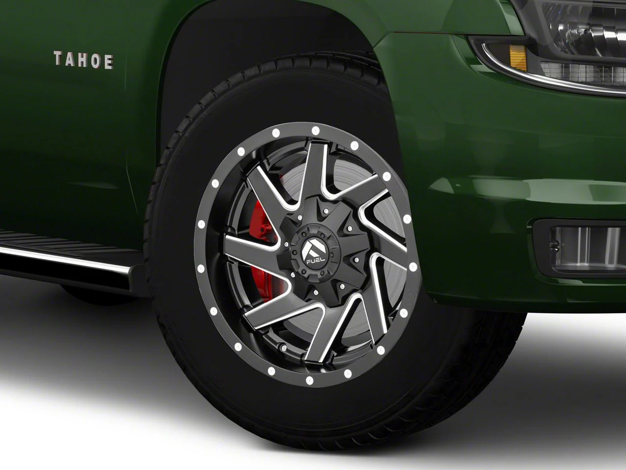 Fuel Wheels Renegade Matte Black Milled 6-Lug Wheel; 20x10; -18mm Offset (15-20 Tahoe)