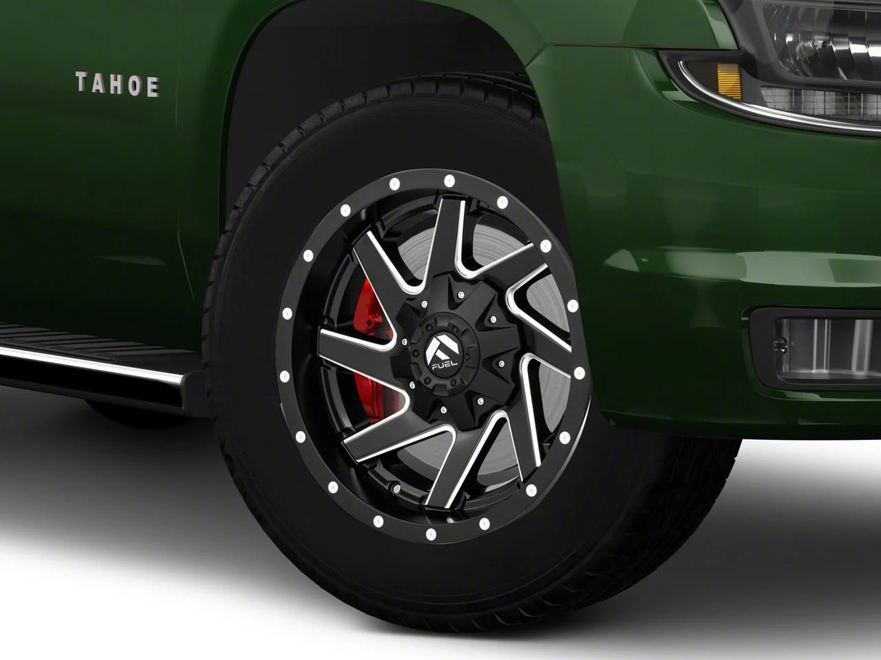 Fuel Wheels Renegade Matte Black Milled 6-Lug Wheel; 20x9; 20mm Offset (15-20 Tahoe)