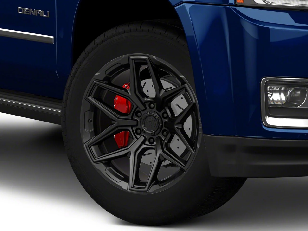 Fuel Wheels Flux Blackout 6-Lug Wheel; 20x9; 20mm Offset (15-20 Yukon)