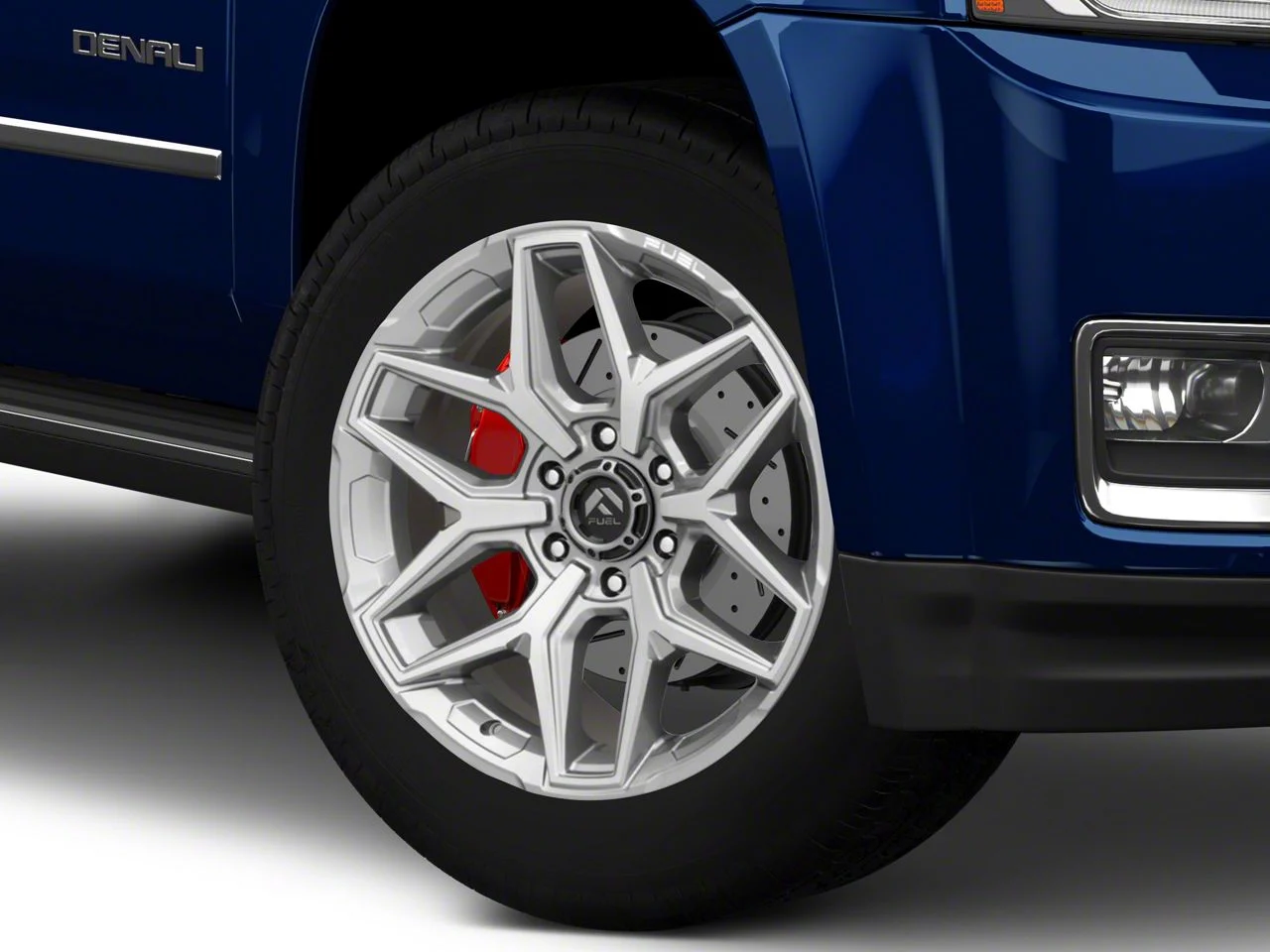 Fuel Wheels Flux Platinum 6-Lug Wheel; 20x9; 1mm Offset (15-20 Yukon)