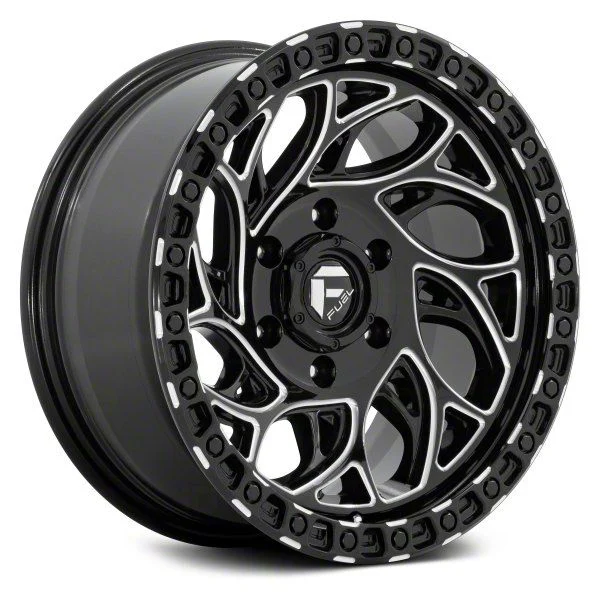 Fuel Wheels Runner OR Gloss Black Milled 6-Lug Wheel; 20x9; 20mm Offset (15-20 Yukon)