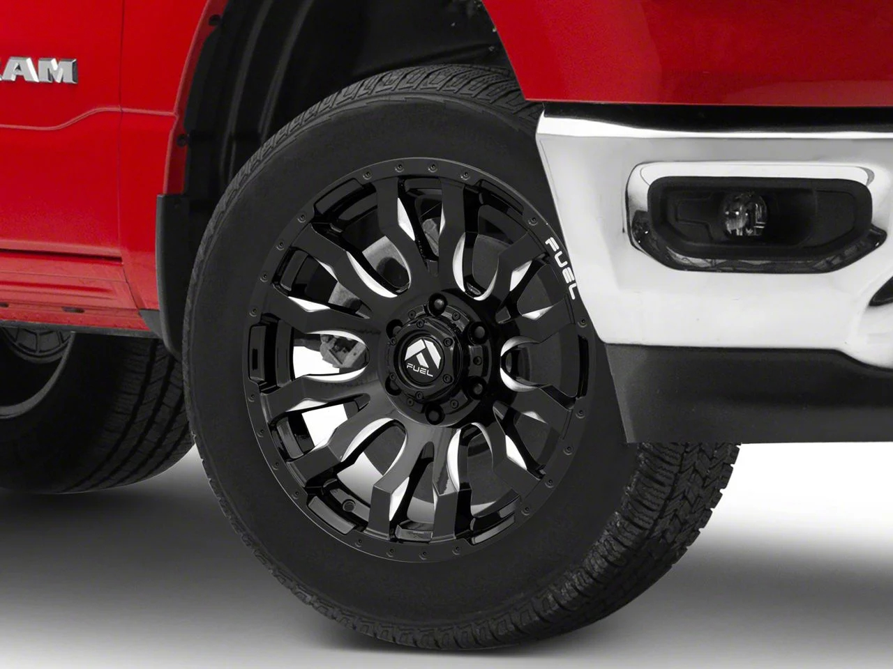 Fuel Wheels Blitz Gloss Black Milled 6-Lug Wheel; 20x9; 20mm Offset (19-26 RAM 1500)