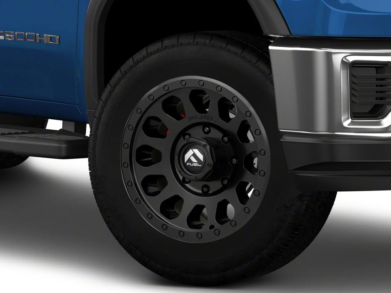 Fuel Wheels Vector Matte Black 8-Lug Wheel; 20x9; 20mm Offset (20-26 Sierra 3500 HD SRW)