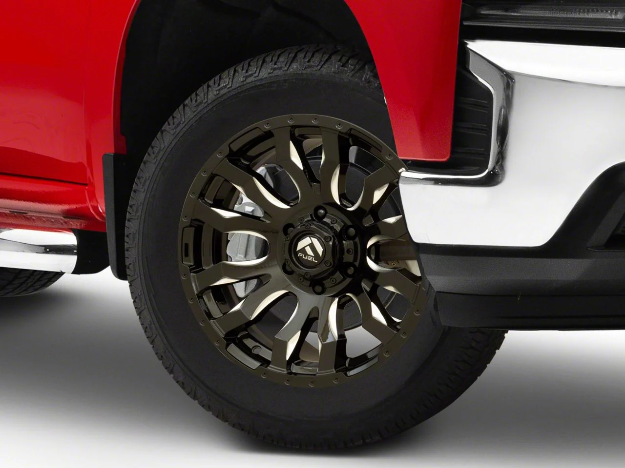 Fuel Wheels Blitz Gloss Black Milled 6-Lug Wheel; 20x9; 20mm Offset (19-26 Silverado 1500)