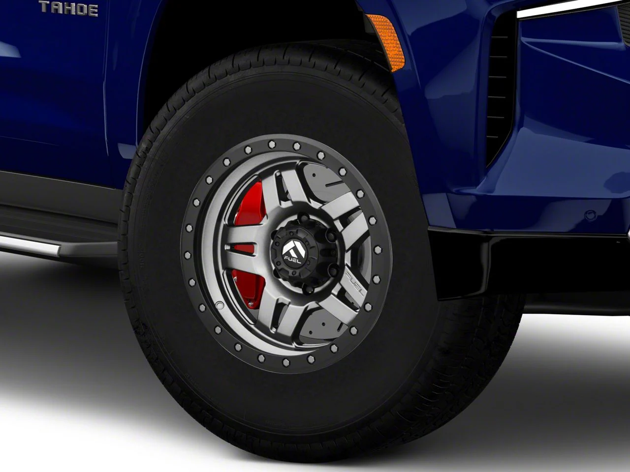 Fuel Wheels Anza Anthracite with Black Ring 6-Lug Wheel; 17x8.5; -6mm Offset (21-26 Tahoe)