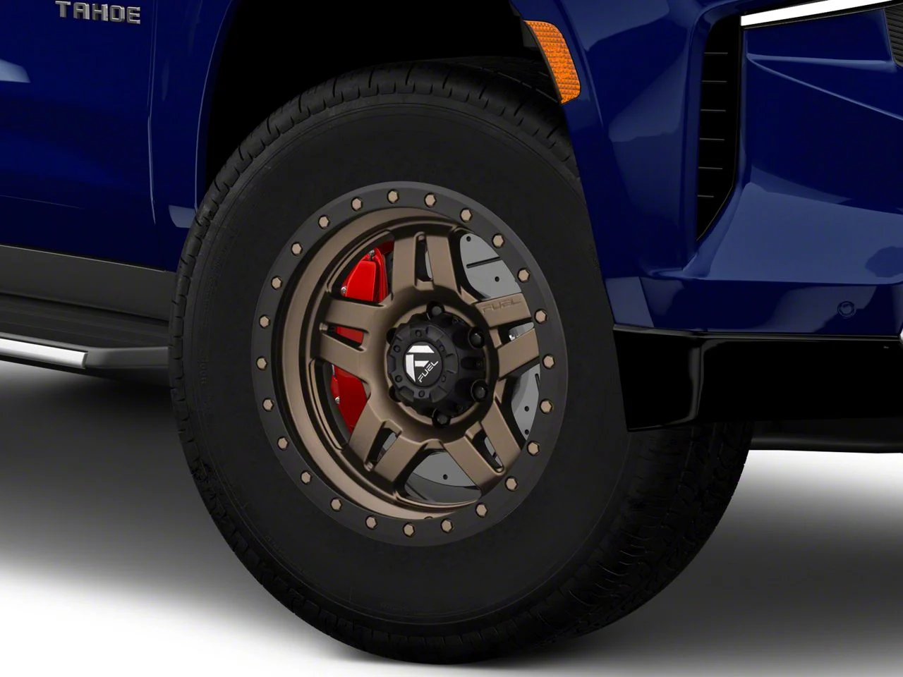 Fuel Wheels Anza Matte Bronze with Black Ring 6-Lug Wheel; 18x9; 1mm Offset (21-26 Tahoe)