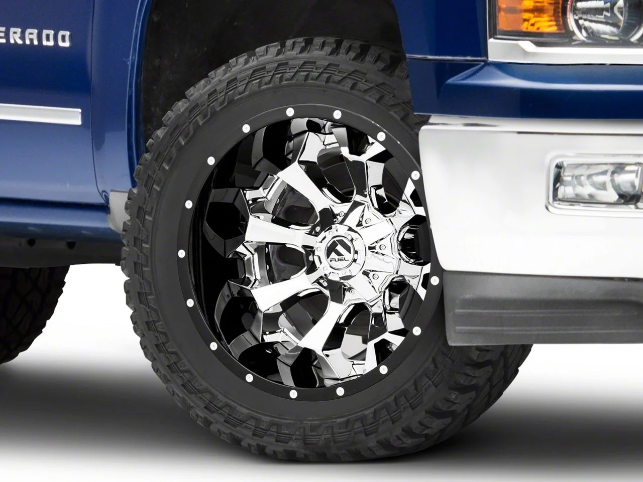 Fuel Wheels Assault Chrome 6-Lug Wheel; 22x12; -44mm Offset (21-26 Tahoe)