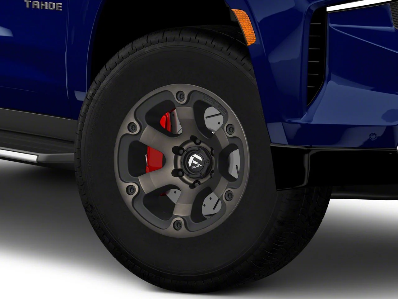 Fuel Wheels Beast Matte Black Machined with Dark Tint 6-Lug Wheel; 17x9; 35mm Offset (21-26 Tahoe)