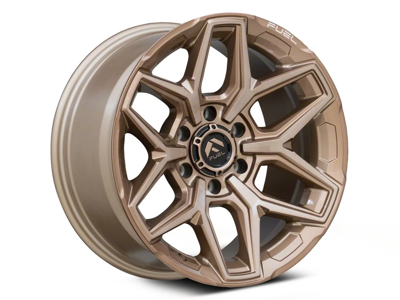 Fuel Wheels Flux Platinum Bronze 6-Lug Wheel; 20x10; -18mm Offset (21-26 Tahoe)