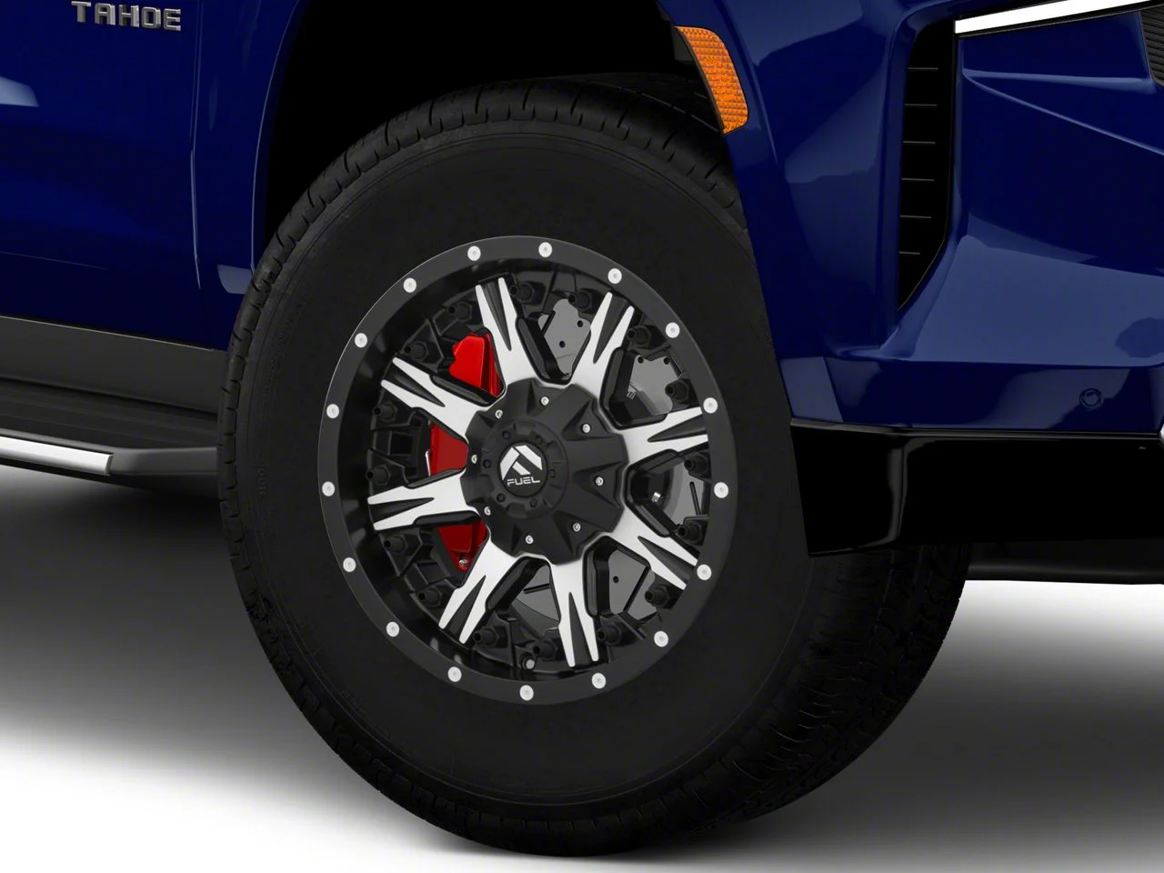 Fuel Wheels NUTZ Matte Black Machined 6-Lug Wheel; 18x9; 1mm Offset (21-26 Tahoe)