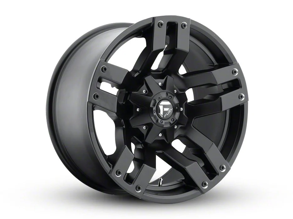 Fuel Wheels Pump Matte Black 6-Lug Wheel; 20x10; -24mm Offset (21-26 Tahoe)