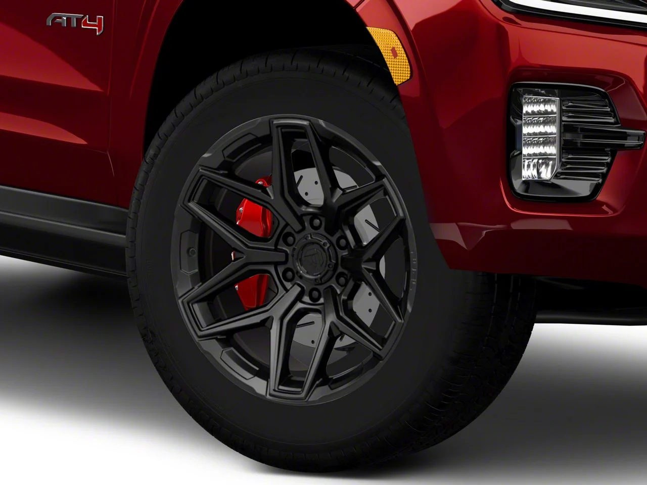 Fuel Wheels Flux Blackout 6-Lug Wheel; 20x9; 1mm Offset (21-26 Yukon)