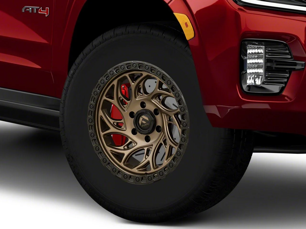 Fuel Wheels Runner OR Bronze with Black Ring 6-Lug Wheel; 18x9; 1mm Offset (21-26 Yukon)