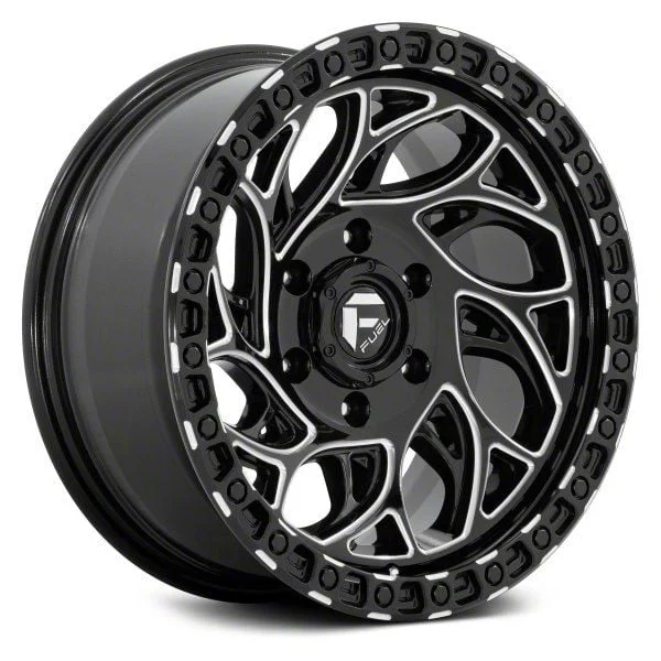 Fuel Wheels Runner OR Gloss Black Milled 6-Lug Wheel; 20x9; 1mm Offset (21-26 Yukon)