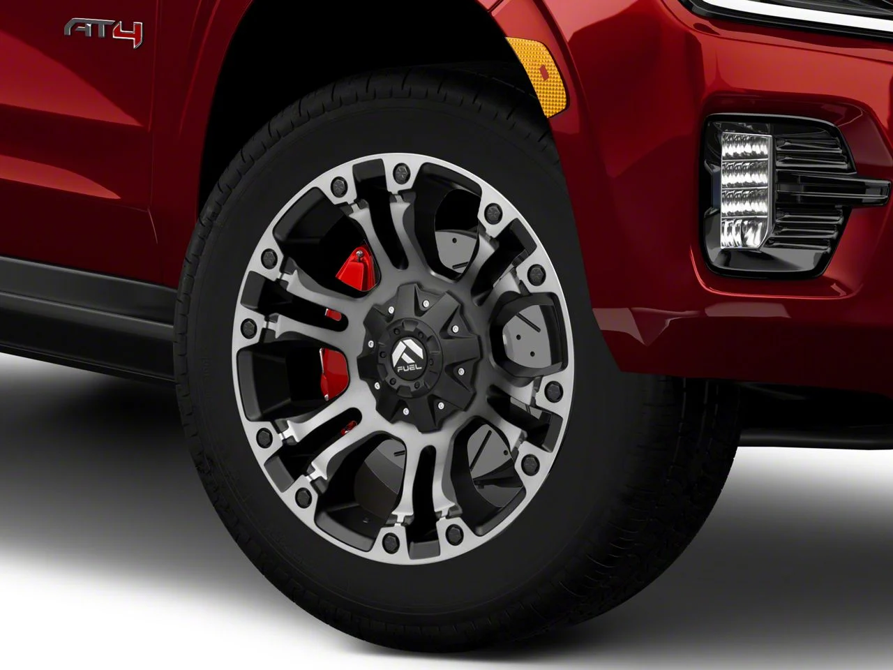 Fuel Wheels Vapor Matte Black with Gray Tint 6-Lug Wheel; 20x9; 19mm Offset (21-26 Yukon)