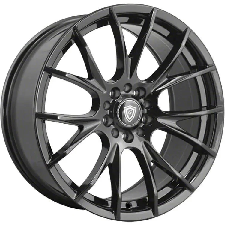 G-Line Alloys G.7016 Gloss Black Wheel; 18x8.5; 35mm Offset (21-26 Mustang Mach-E, Excluding GT)