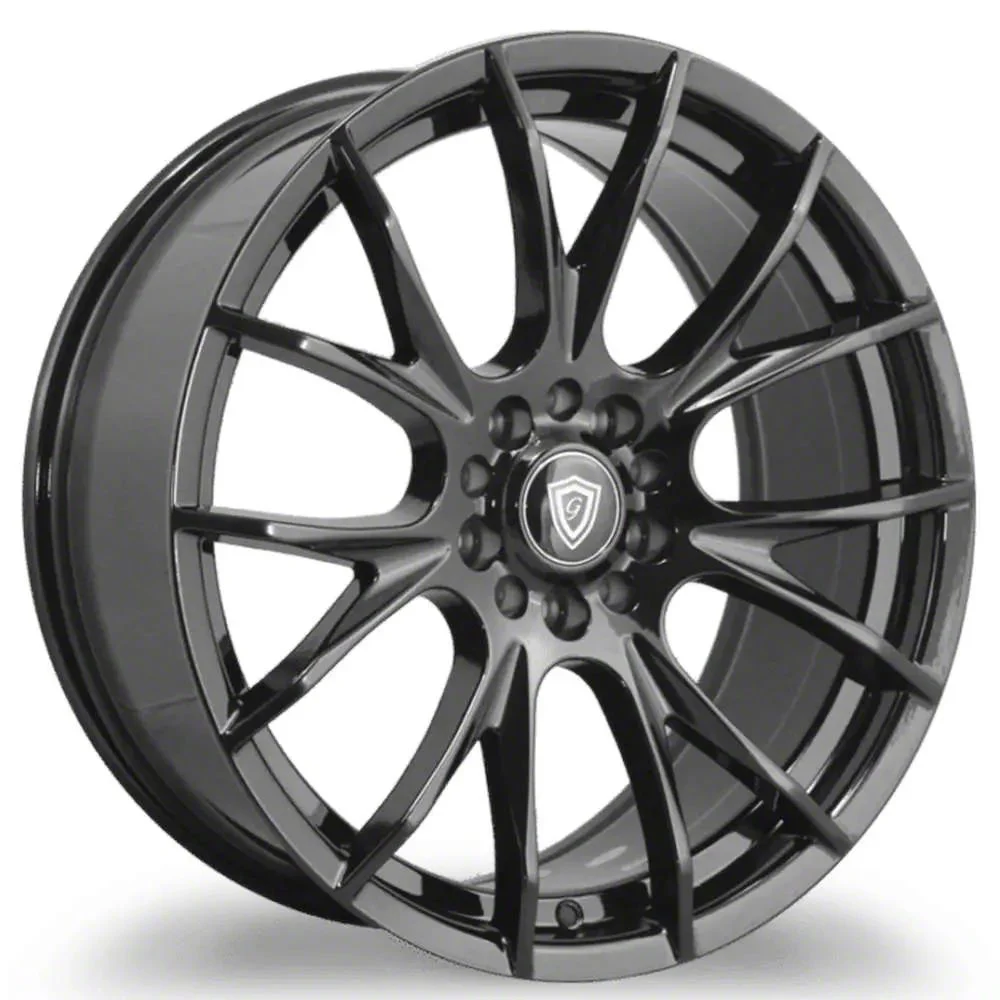 G-Line Alloys G.7016 Satin Black Wheel; 18x8.5; 35mm Offset (21-26 Mustang Mach-E, Excluding GT)