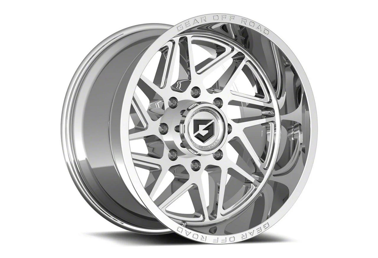 Gear Off-Road Ratio Chrome 8-Lug Wheel; 20x9; 18mm Offset (11-16 F-250 Super Duty)