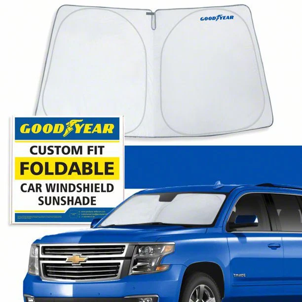 Goodyear Car Accessories Windshield Sun Shade (15-20 Tahoe)