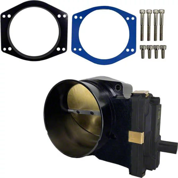 Granatelli Motor Sports 112mm Throttle Body; Black (16-24 6.2L Camaro)