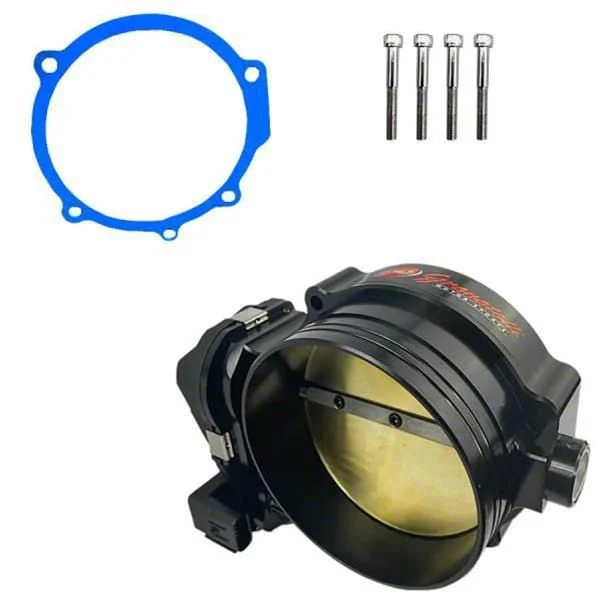 Granatelli Motor Sports 105mm Throttle Body; Black (15-23 6.2L HEMI Challenger)