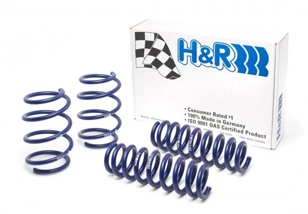 2016-2019 Audi Q7 Lowering Springs - (F: -1.4in / R: -1.2in) [w/o Air Suspension] - H&R 50370