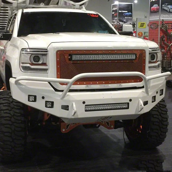 Hammerhead Low Profile Non-Winch Front Bumper with PreRunner Guard (15-19 Sierra 2500 HD)