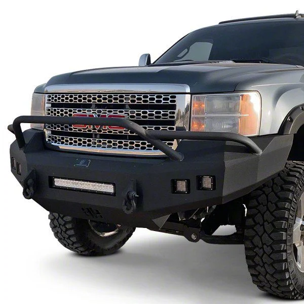 Hammerhead Low Profile Non-Winch Front Bumper with PreRunner Guard (11-14 Sierra 2500 HD)