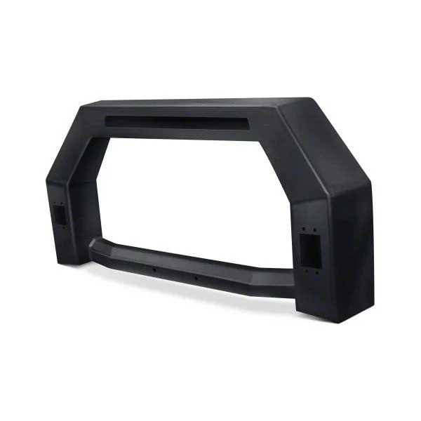Hammerhead Bull Bar with LED Light Openings; Black (15-19 Silverado 2500 HD)