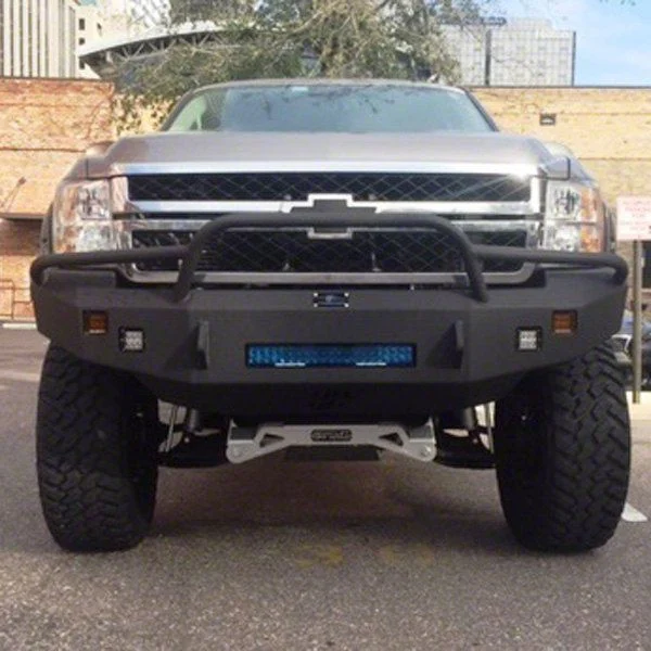 Hammerhead Low Profile Non-Winch Front Bumper with PreRunner Guard (11-14 Silverado 2500 HD)