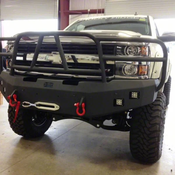 Hammerhead X-Series Winch Front Bumper with Full Brushguard (15-19 Silverado 2500 HD)