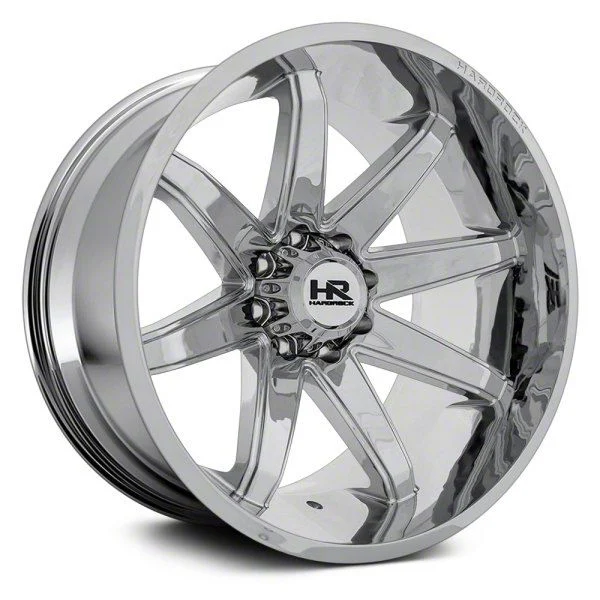 Hardrock Offroad Painkiller Xposed Chrome 8-Lug Wheel; 20x9; 0mm Offset (03-09 RAM 3500 SRW)