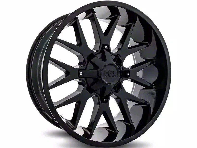 Hardrock Offroad Affliction Gloss Black 6-Lug Wheel; 20x10; -19mm Offset (07-14 Tahoe)