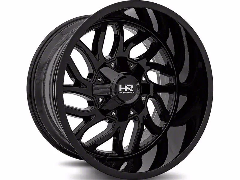 Hardrock Offroad Destroyer Gloss Black 8-Lug Wheel; 20x10; 0mm Offset (11-16 F-250 Super Duty)