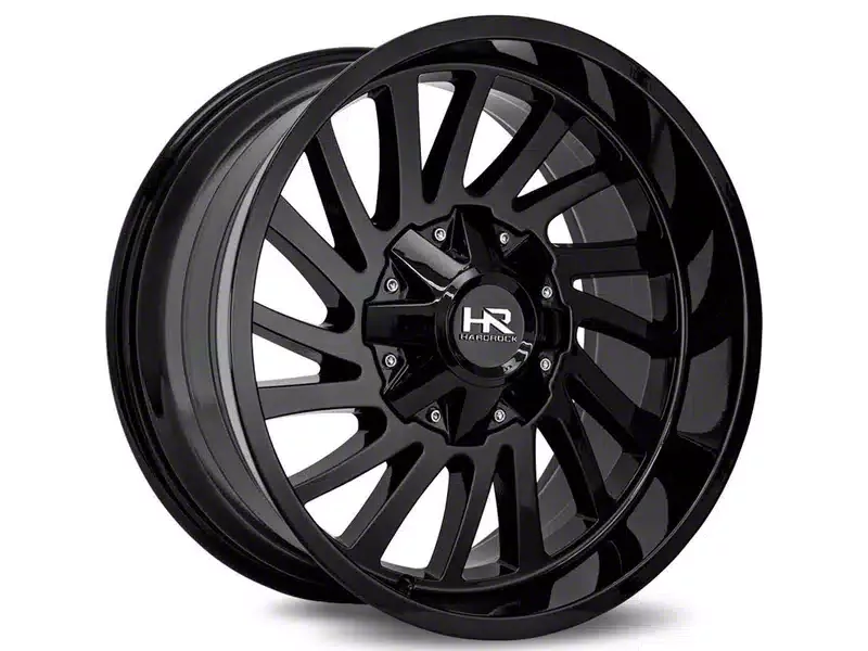 Hardrock Offroad Overdrive Gloss Black 8-Lug Wheel; 20x12; -51mm Offset (11-16 F-250 Super Duty)